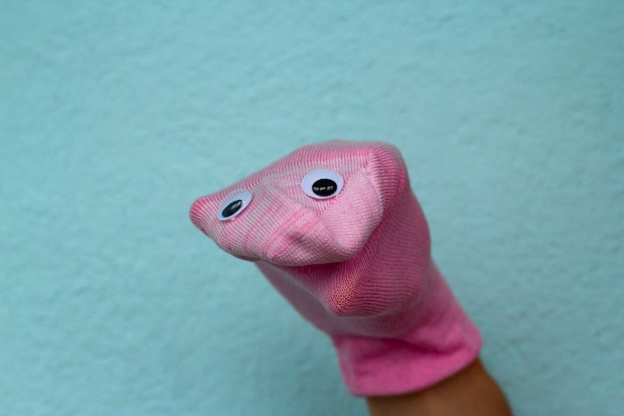 make a sock puppet - activities for kids in any tier