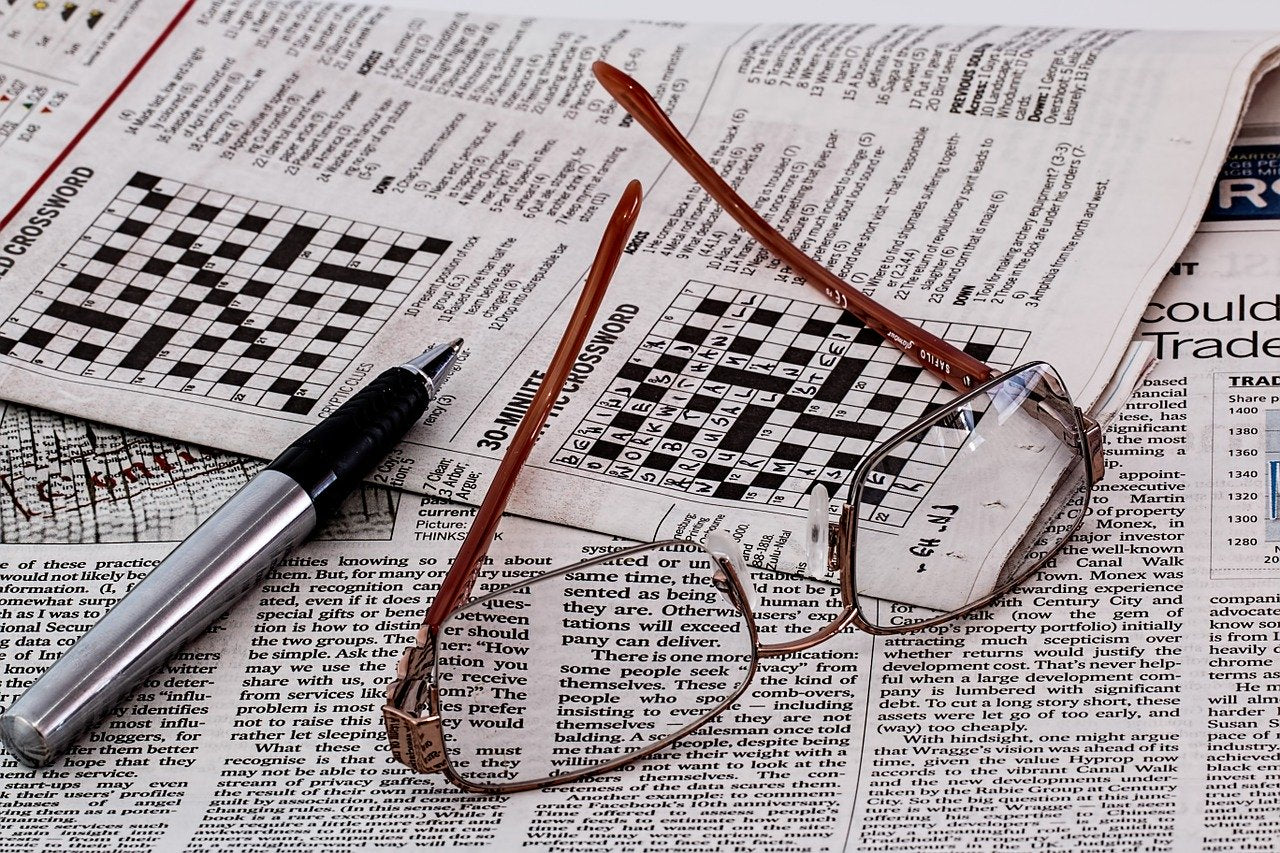 Crossword Puzzles | A Puzzling Autumn