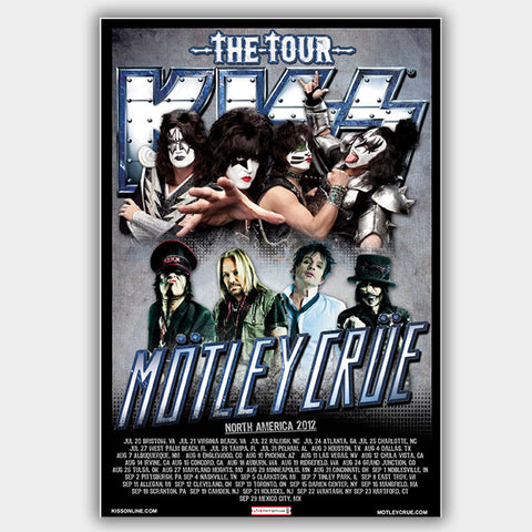 Slash Tour Poster, South American leg of the Apocalyptic Love 2012 Tour
