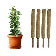 Palm Naki 24" Coconut Coir Totem Pole Plant Support Set of 4