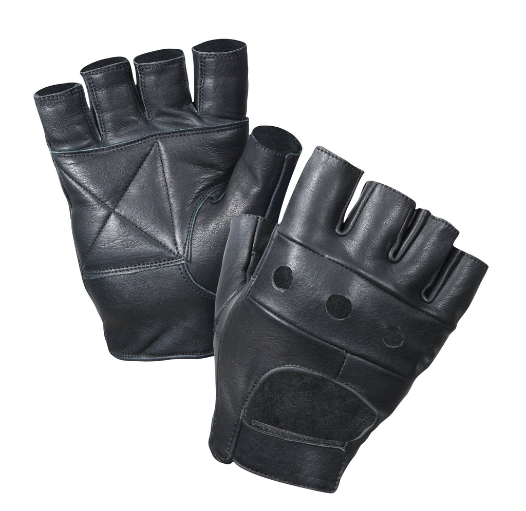 Black Goatskin Gloves  Men's Short Wrist Leather Gloves – Legendary USA