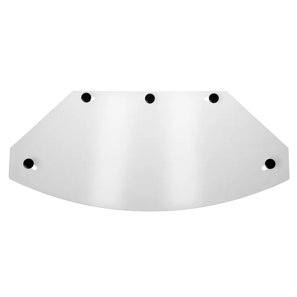 5 Snap Tear Off Shield- Clear