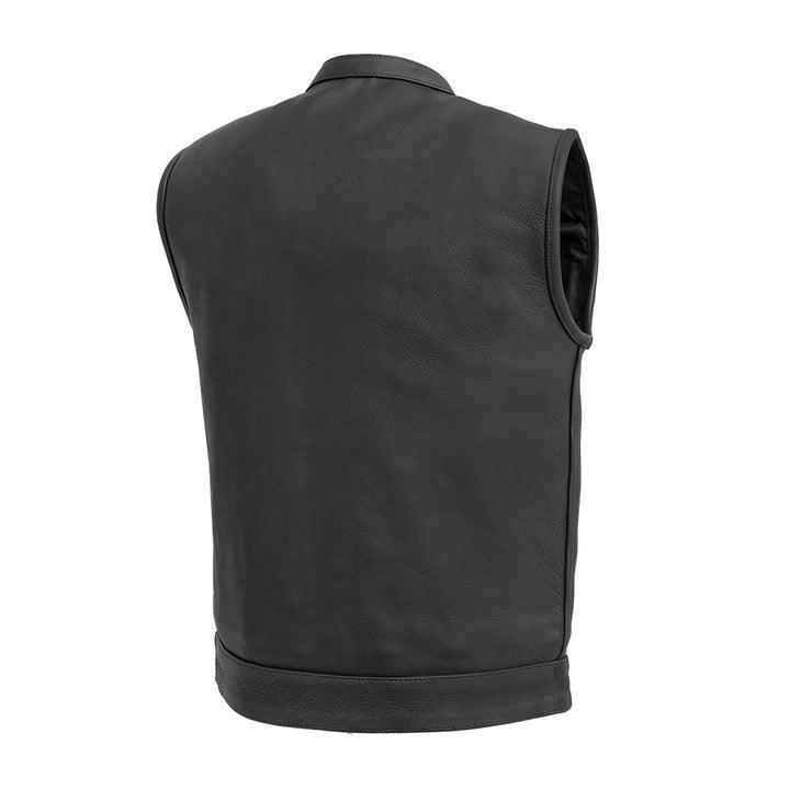 First Mfg Mens Hotshot Platinum Concealment Leather Vest