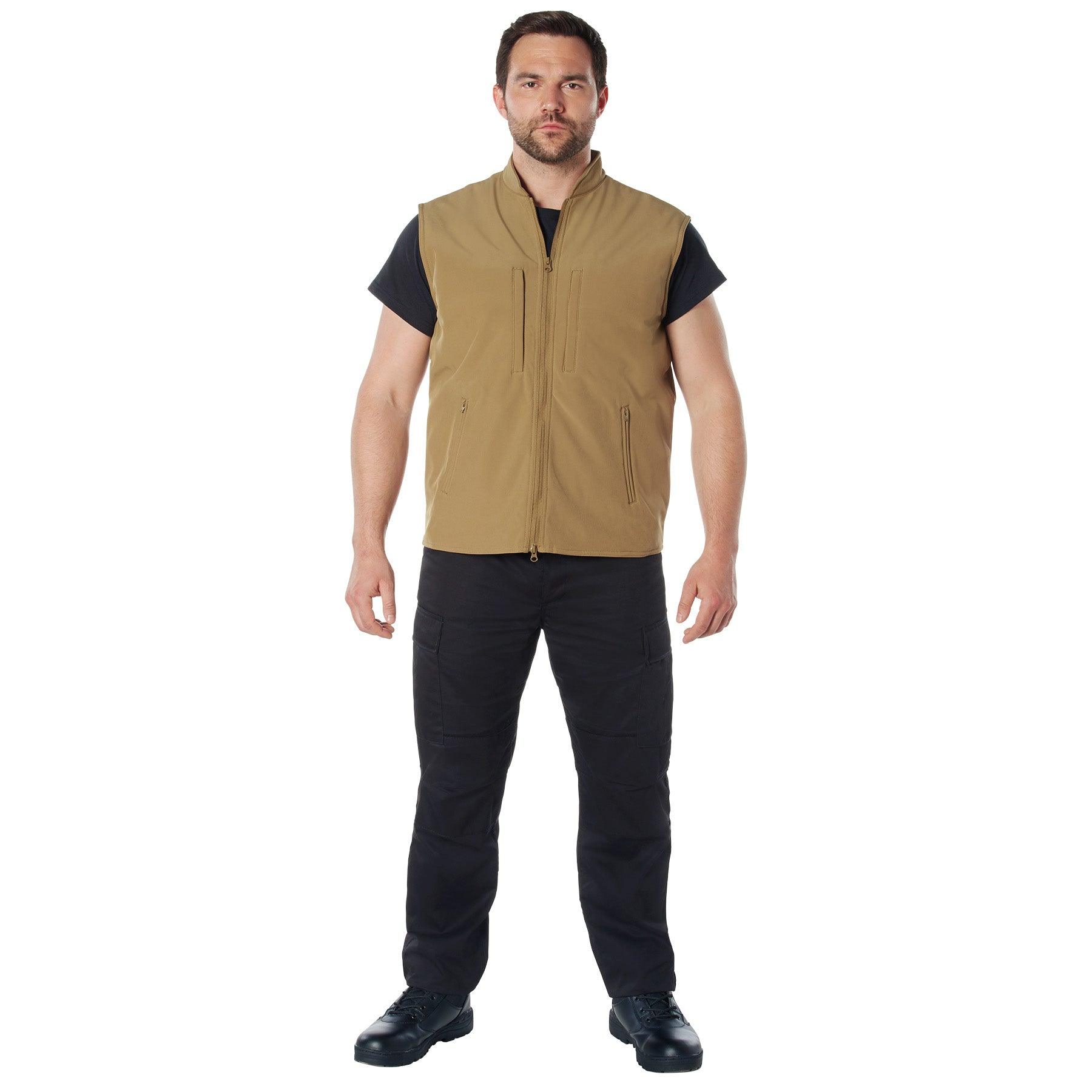 Rothco Mens Concealed Carry Soft Shell Vest