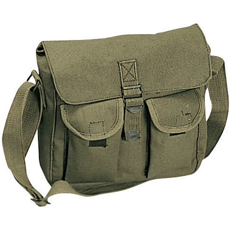 Military Style Bag | Plain Canvas Crossbody Bag — Legendary USA