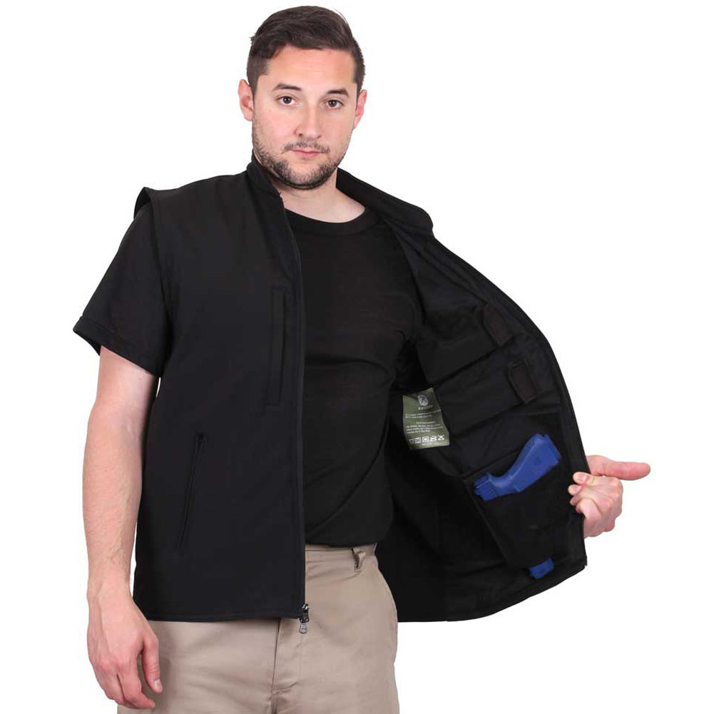 Rothco Concealed Carry Vest | Mens Soft Shell Vest | Legendary USA