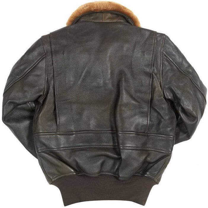 G1 Brown Lambskin Jacket | Women's Leather Bomber — Legendary USA