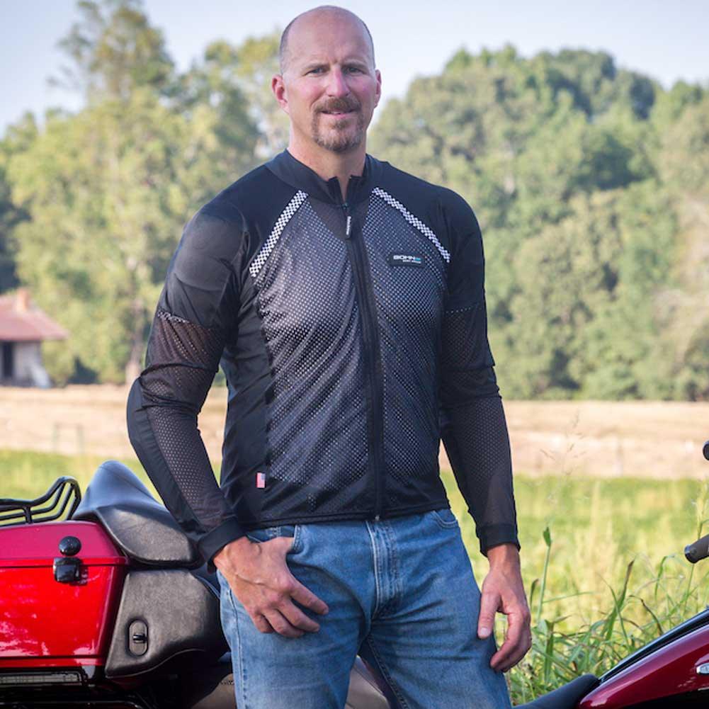 Bohn All-Season Airtex™ Level 1 Armored Riding Shirt