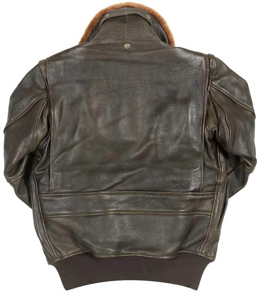 Cockpit USA Mens G-1 Antique Lambskin Leather Flight Jacket