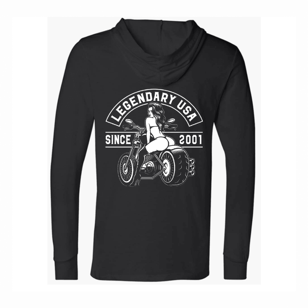 Legendary 'Booty Call' Light Weight Motorcycle Hoodie