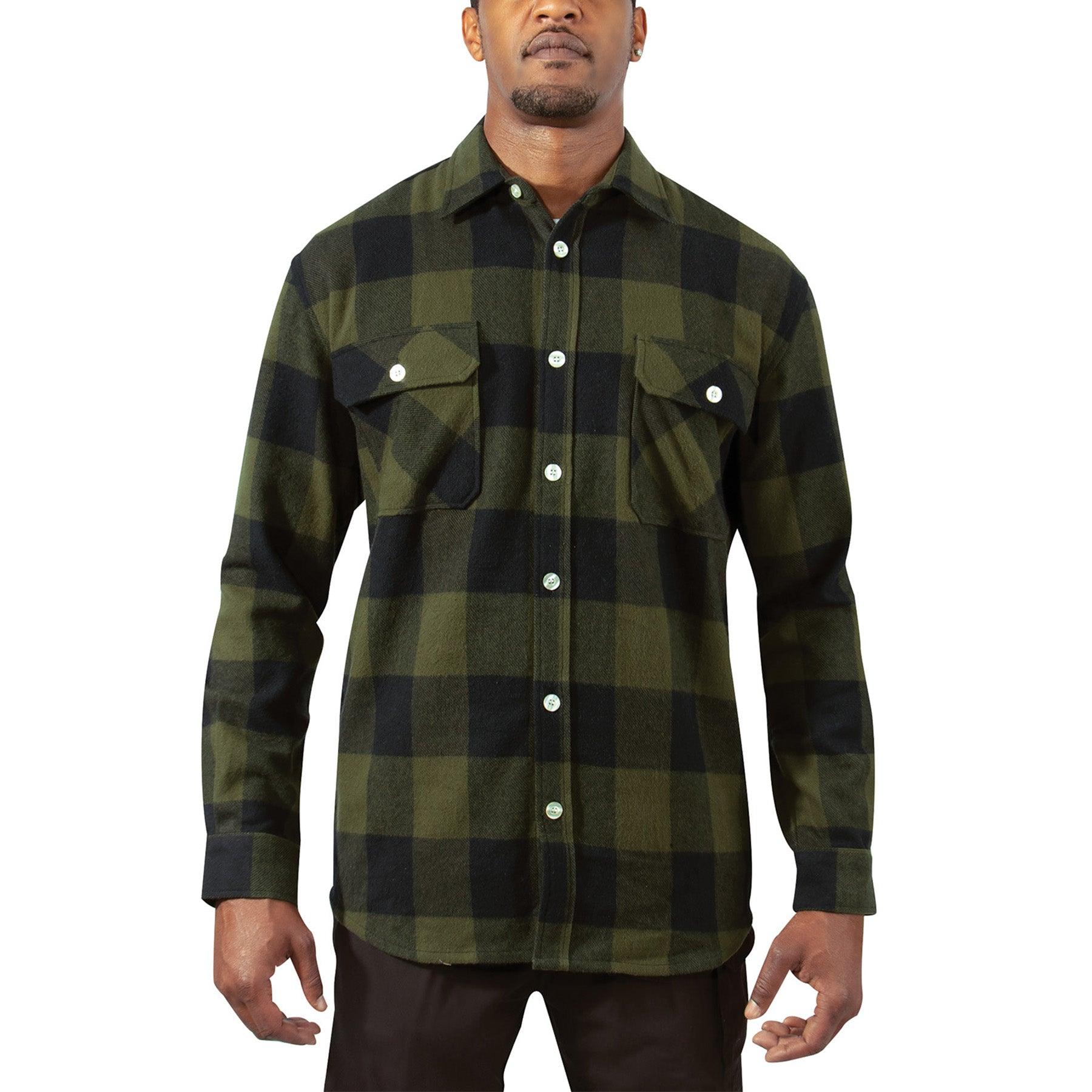 Rothco Extra Heavyweight Buffalo Plaid Flannel Shirt