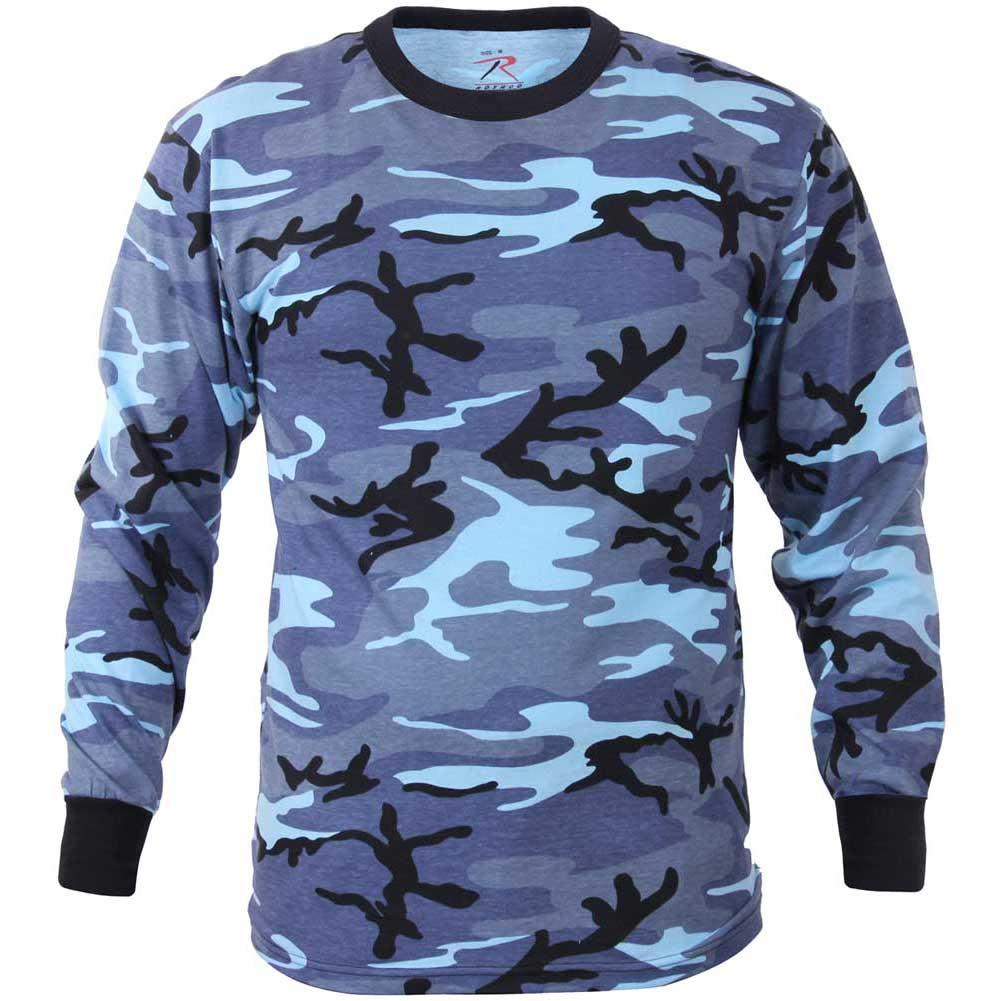 Rothco Mens Long Sleeve Tactical Camouflage Shirt