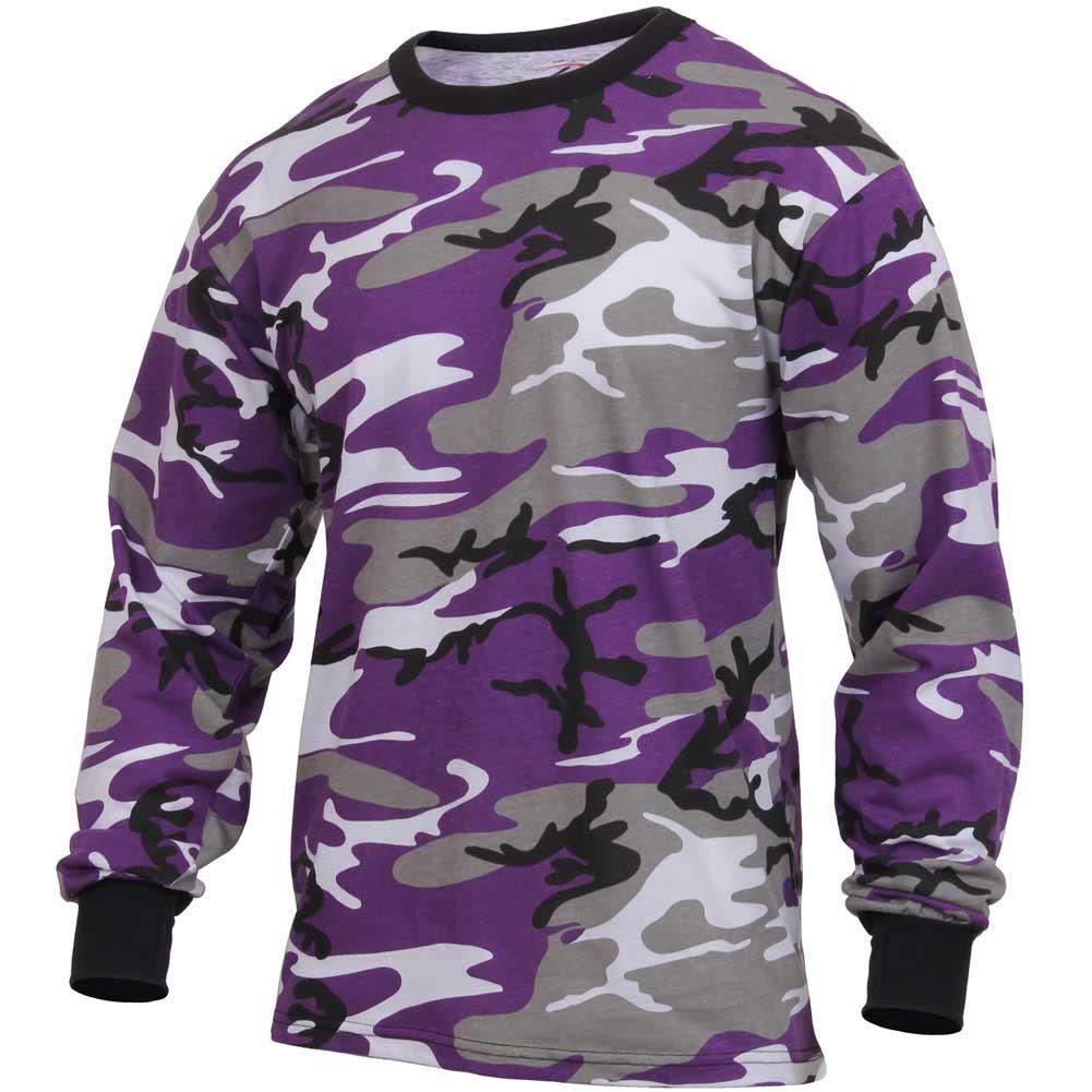 Rothco Mens Long Sleeve Tactical Camouflage Shirt