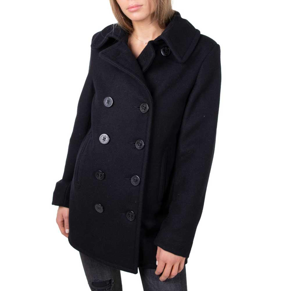 Schott NYC Womens 754W Wool Fashion Peacoat