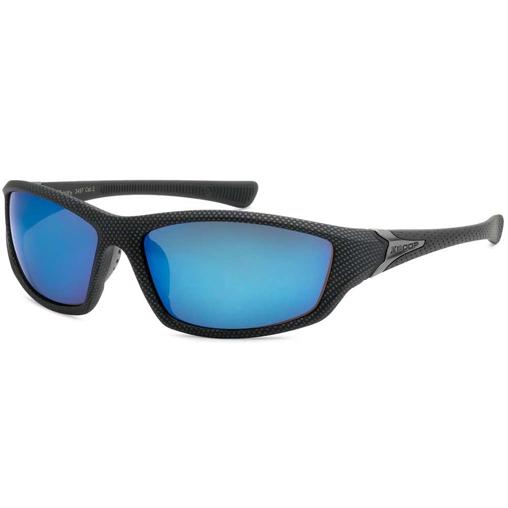 XLoop Rubberized Finish Mirror Sunglasses