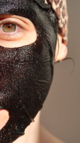 Black Charcoal Mask | Peaches&Creme K-beauty Skincare | Malta