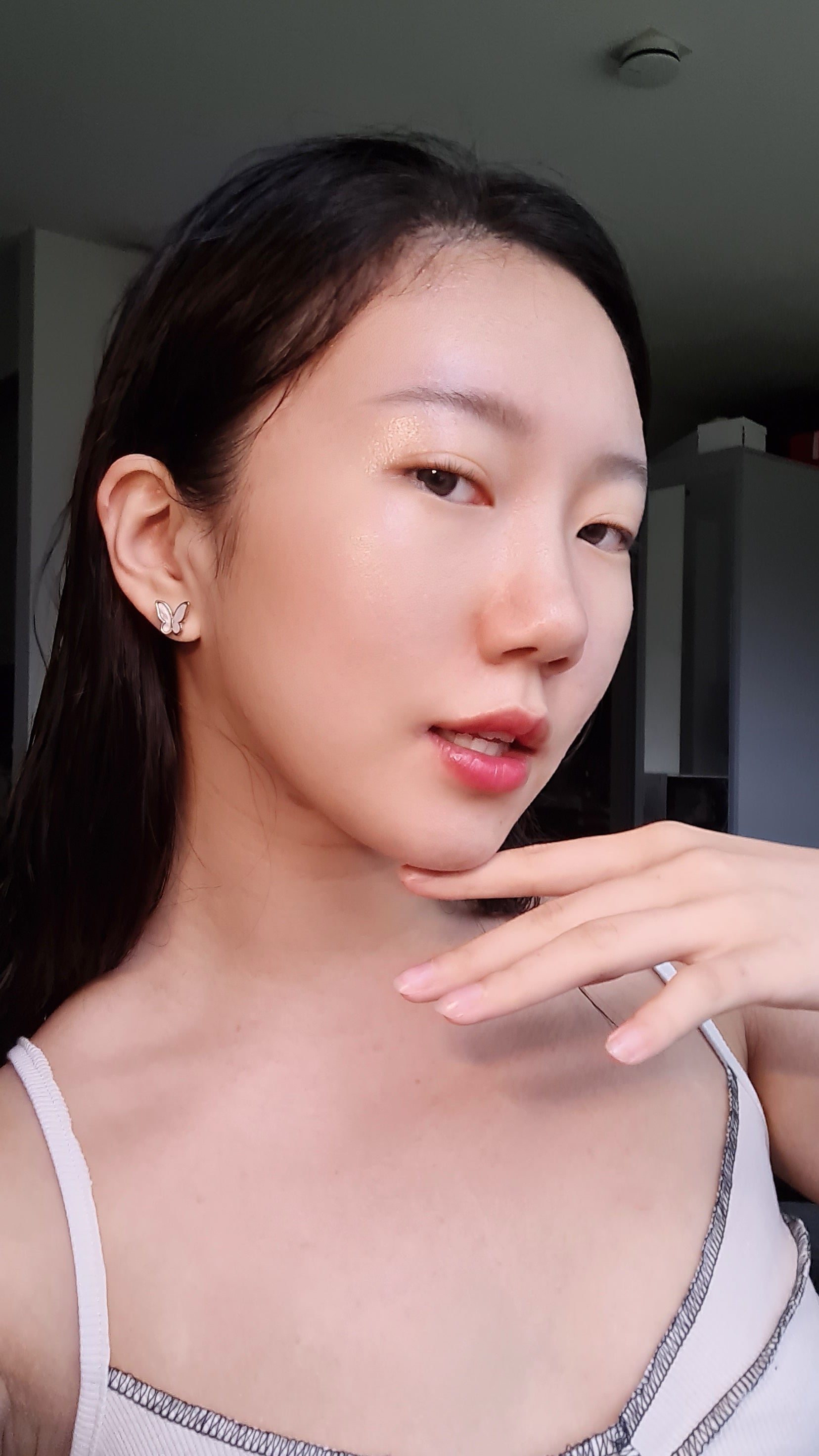 Dabin Woo after using Korean Skincare - Peaches&Creme K-beauty Skincare