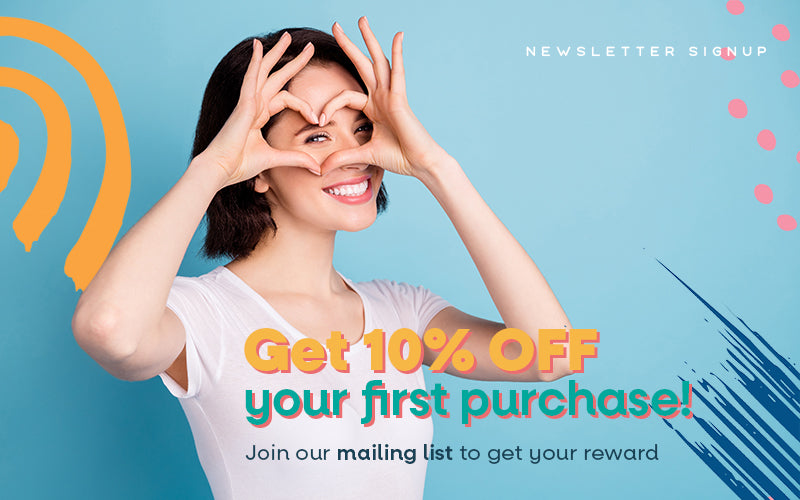get 10% off newsletter signup bonus