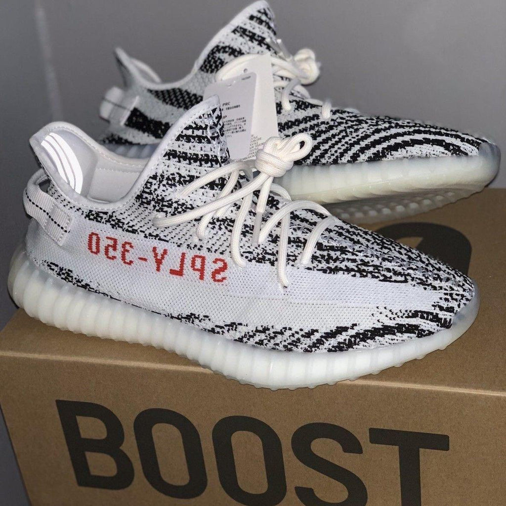 Adidas Yeezy Boost 350 V2 Zebra With Box & Stock X Tag – EXODARD