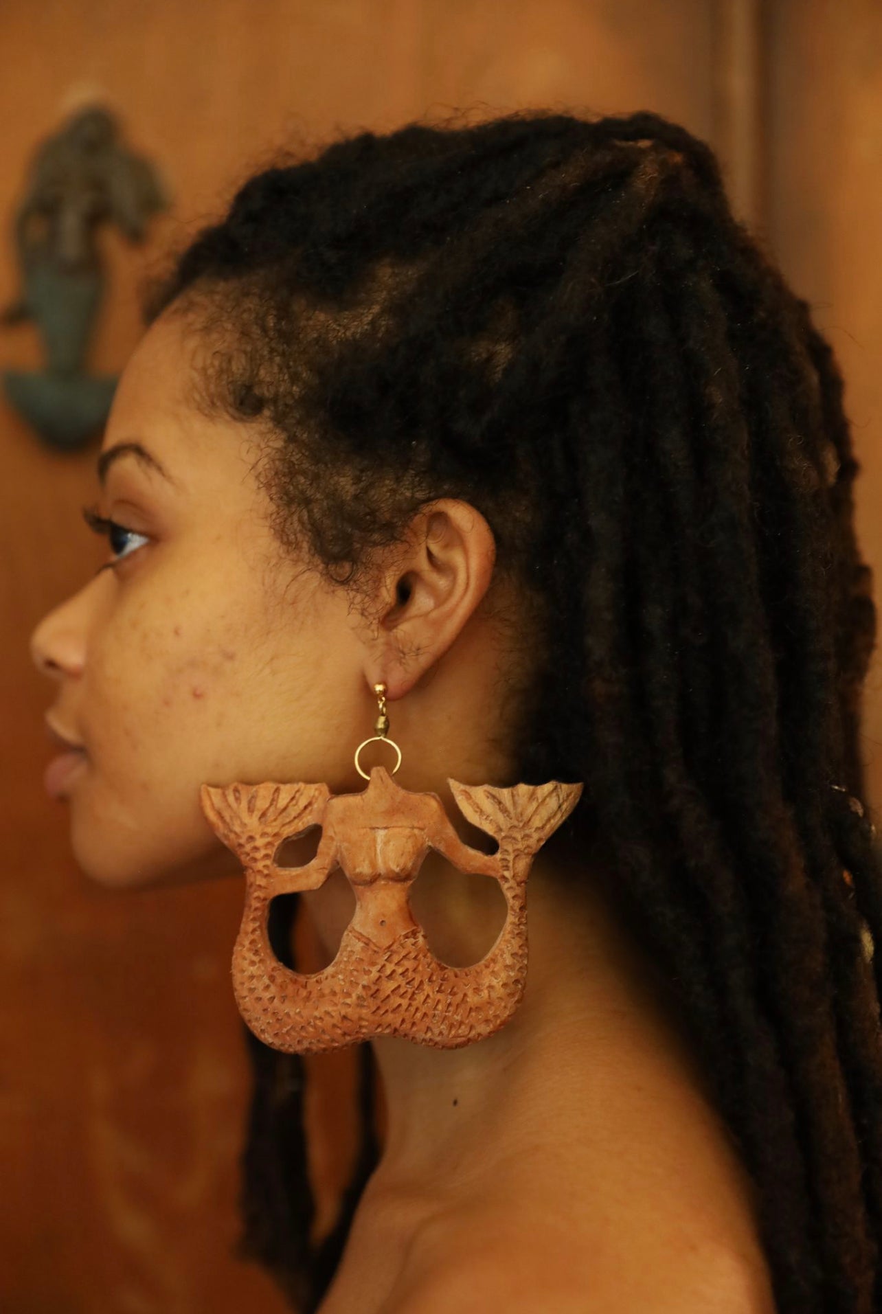Yeye Oak Earring