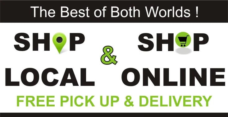 Shop Local and Online with Free Pick Up and Dellivery