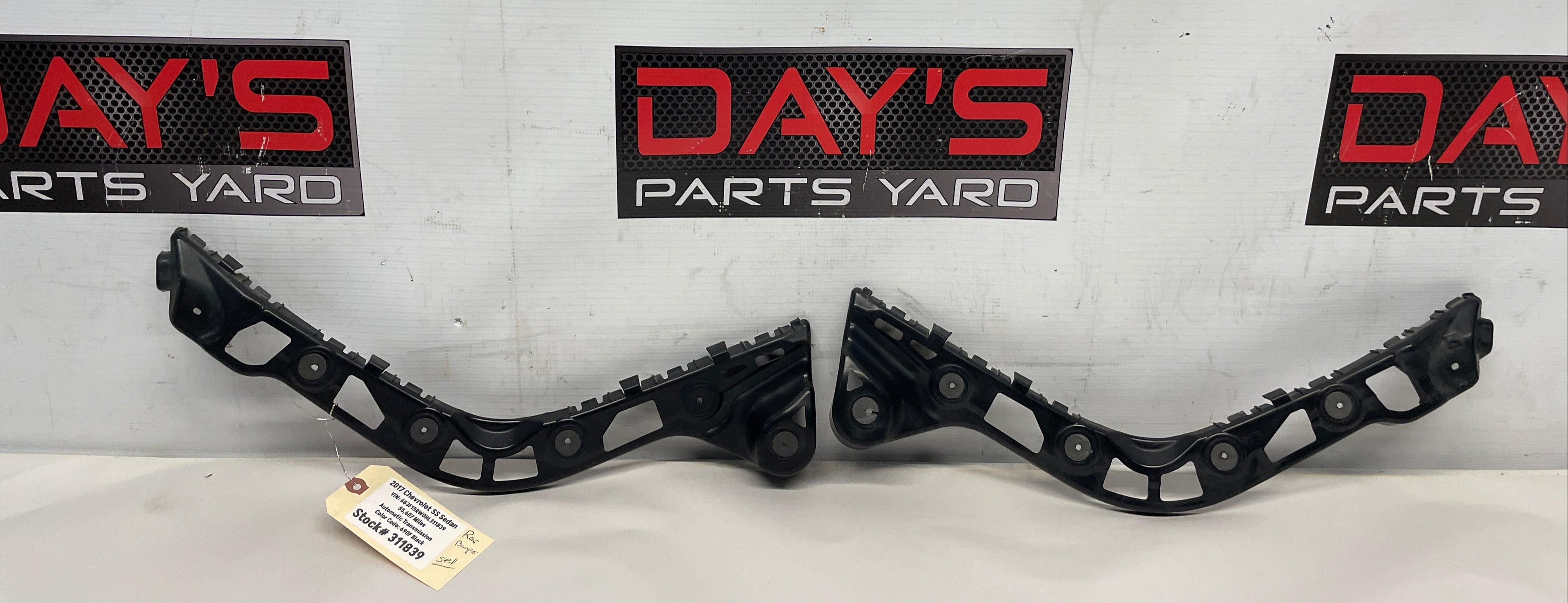 2017 Chevy SS Sedan Rear Bumper Brackets RH & LH OEM