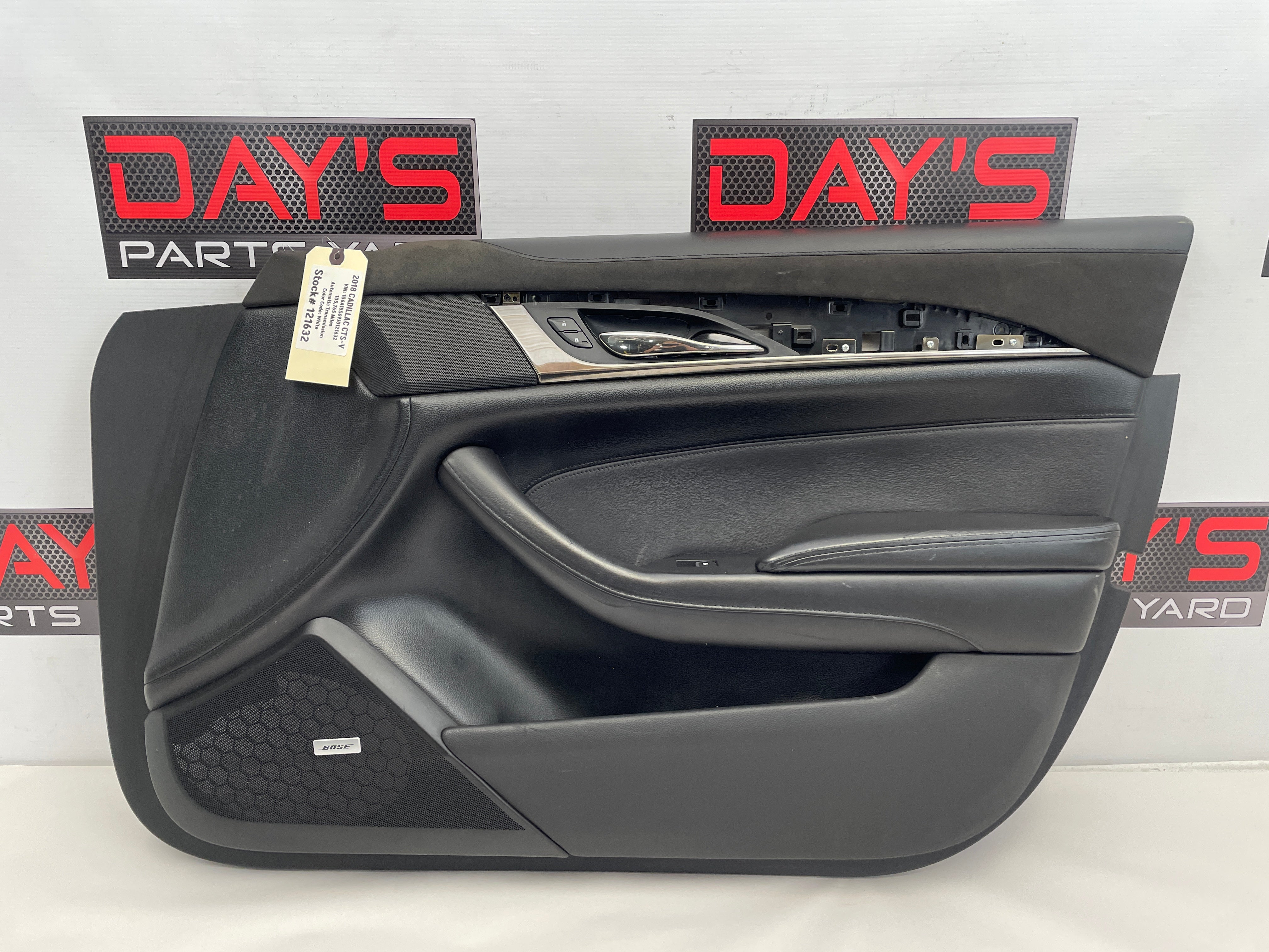 2018 Cadillac CTS-V Front RH Passenger Door Panel OEM