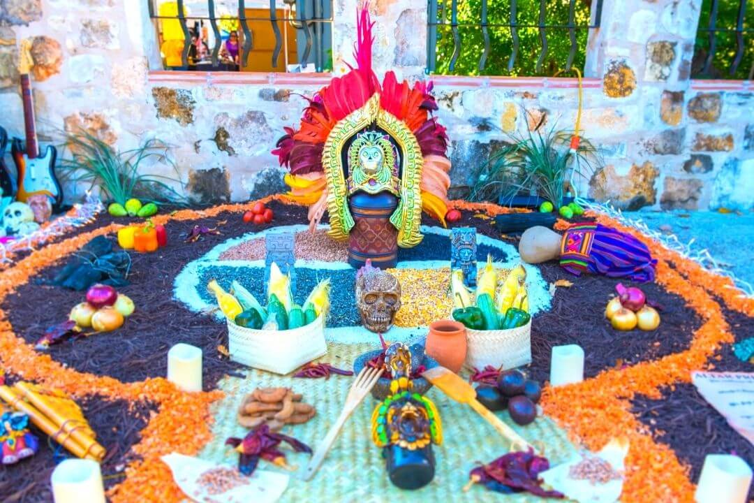 Altar Mexicado para Mortos