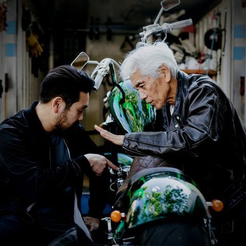 Cultura dos bikers e caveira