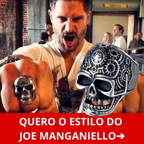 Joe Manganiello Anel de Caveira