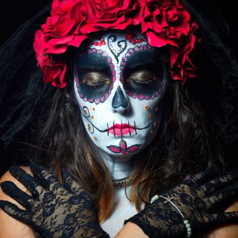 Mulher Caveira Mexicana