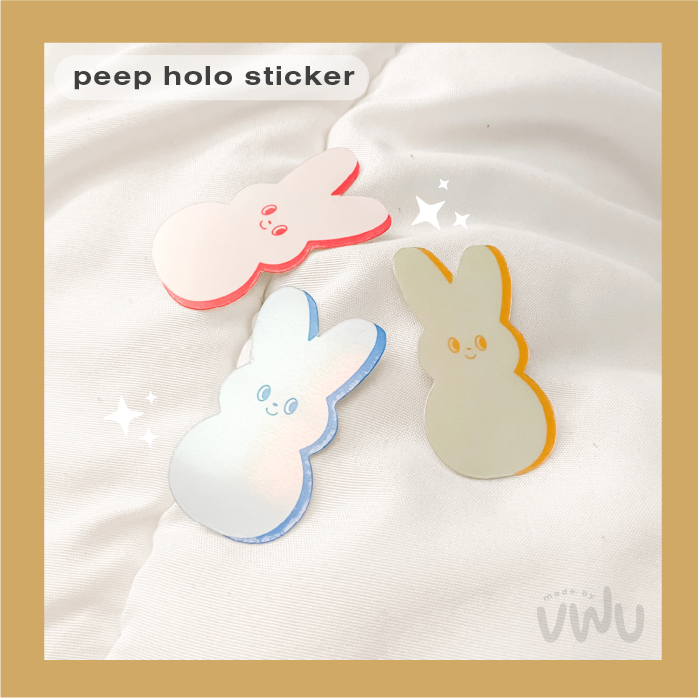 PEEP HOLO sticker pack
