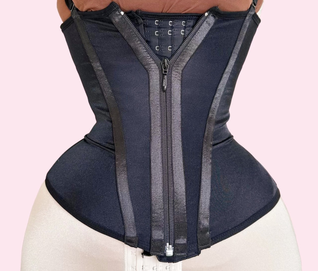 Premium colombian corset/Waist trainer - Burgundy – Fit Doll Collection