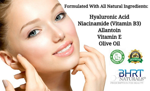 Niacinamide Hyaluronic Acid Allantoin Vitamin E Cream