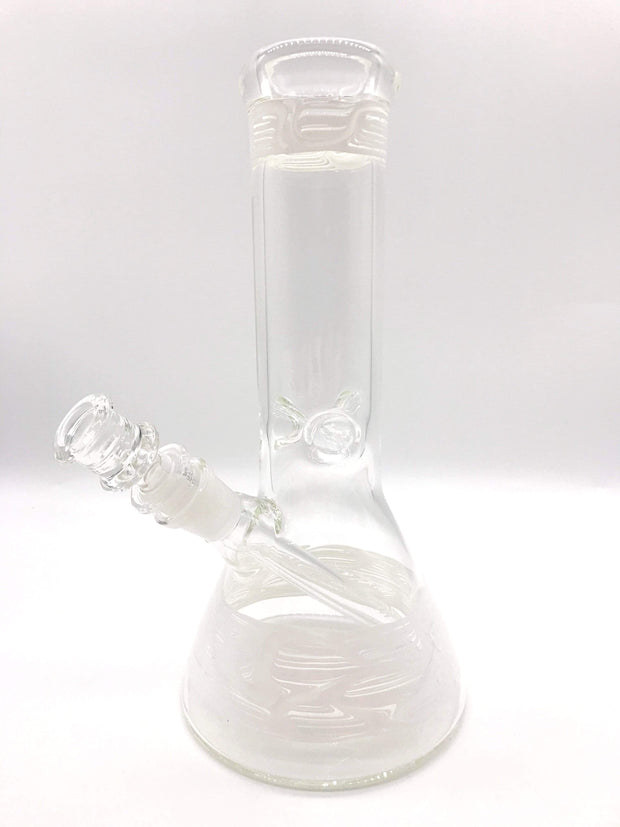 LV Louis Vuitton Glass Bong - Red - 10 Inch