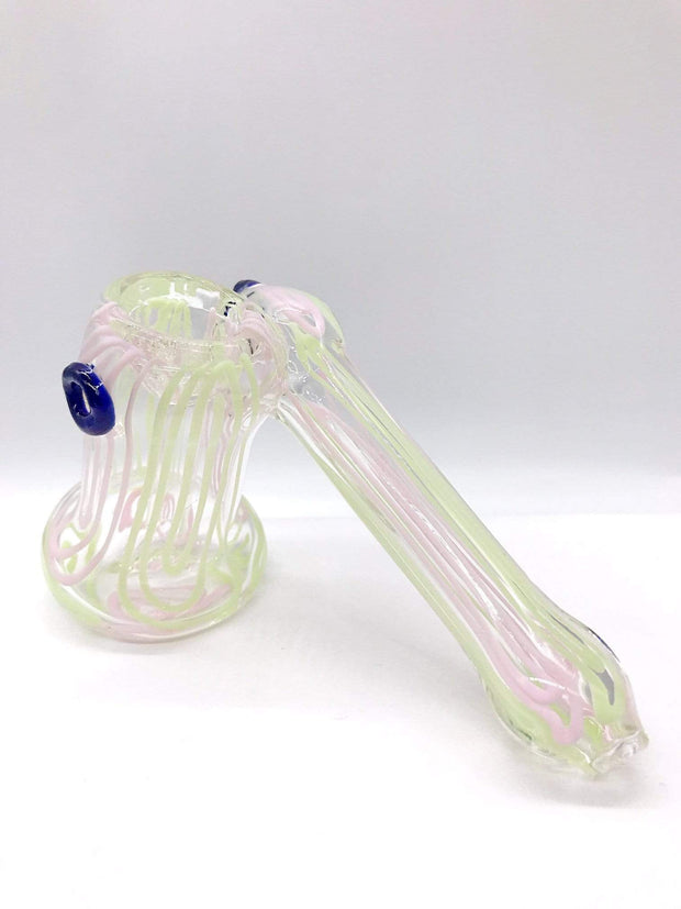 Speckled Bold Color Hammer Bubbler – Smoke Station