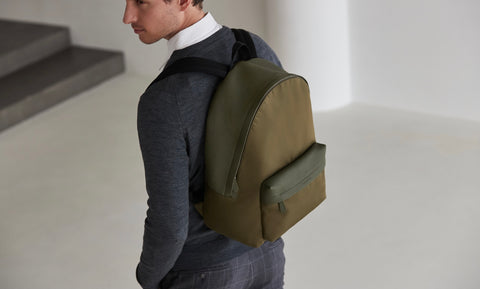 【신색】 올리브 (가방, 남성 지갑) | 유니섹스로 사용하실 수있는 가죽 소품