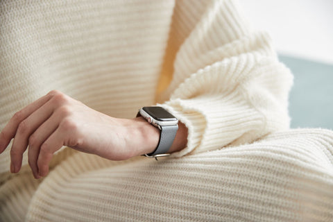2023年12月【新品未使用】ボナベンチュラ　Apple Watch ベルト　グレージュ