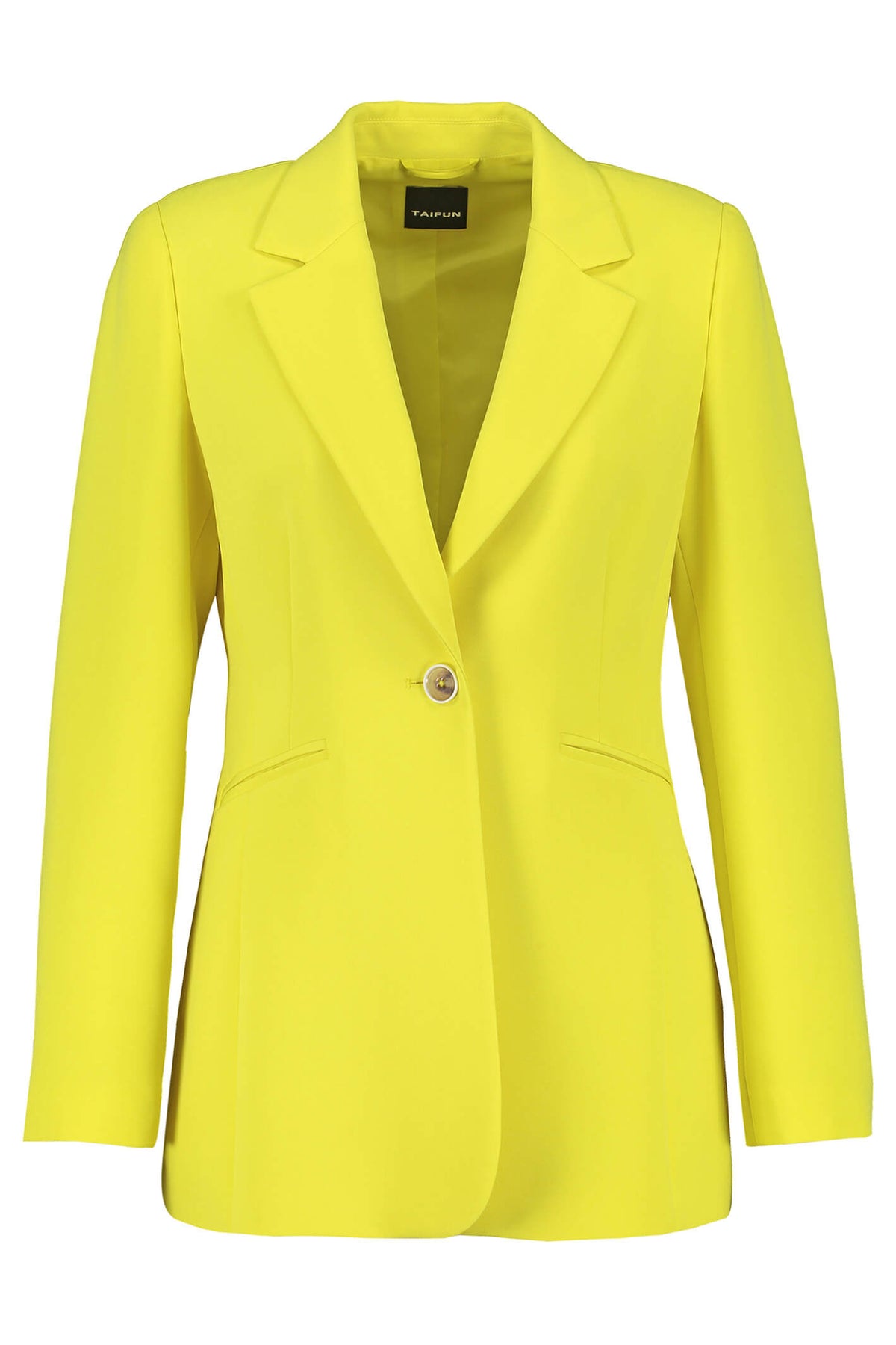 Taifun 330303 Vibrant Lime One Button Jacket – Experience