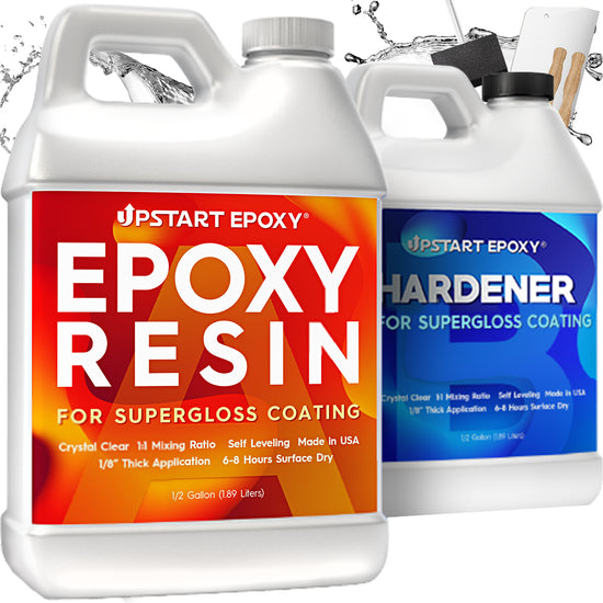 Promise Epoxy - Clear Table Top Epoxy Resin That Self Levels, This