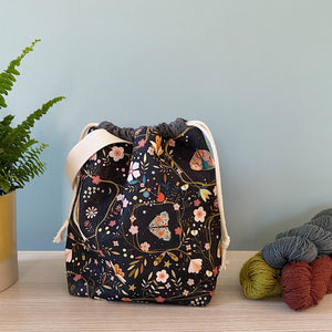 Everyday Drawstring Project Bag - Tree of Life