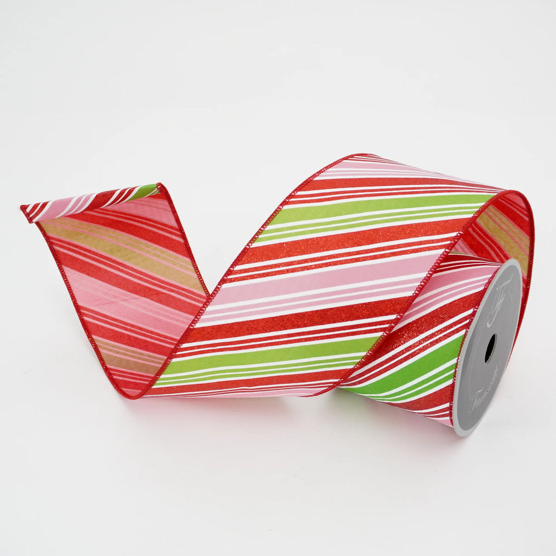 1 White Birch Ribbon, Farrisilk Ribbon, Wired Ribbon – Joycie Lane Designs