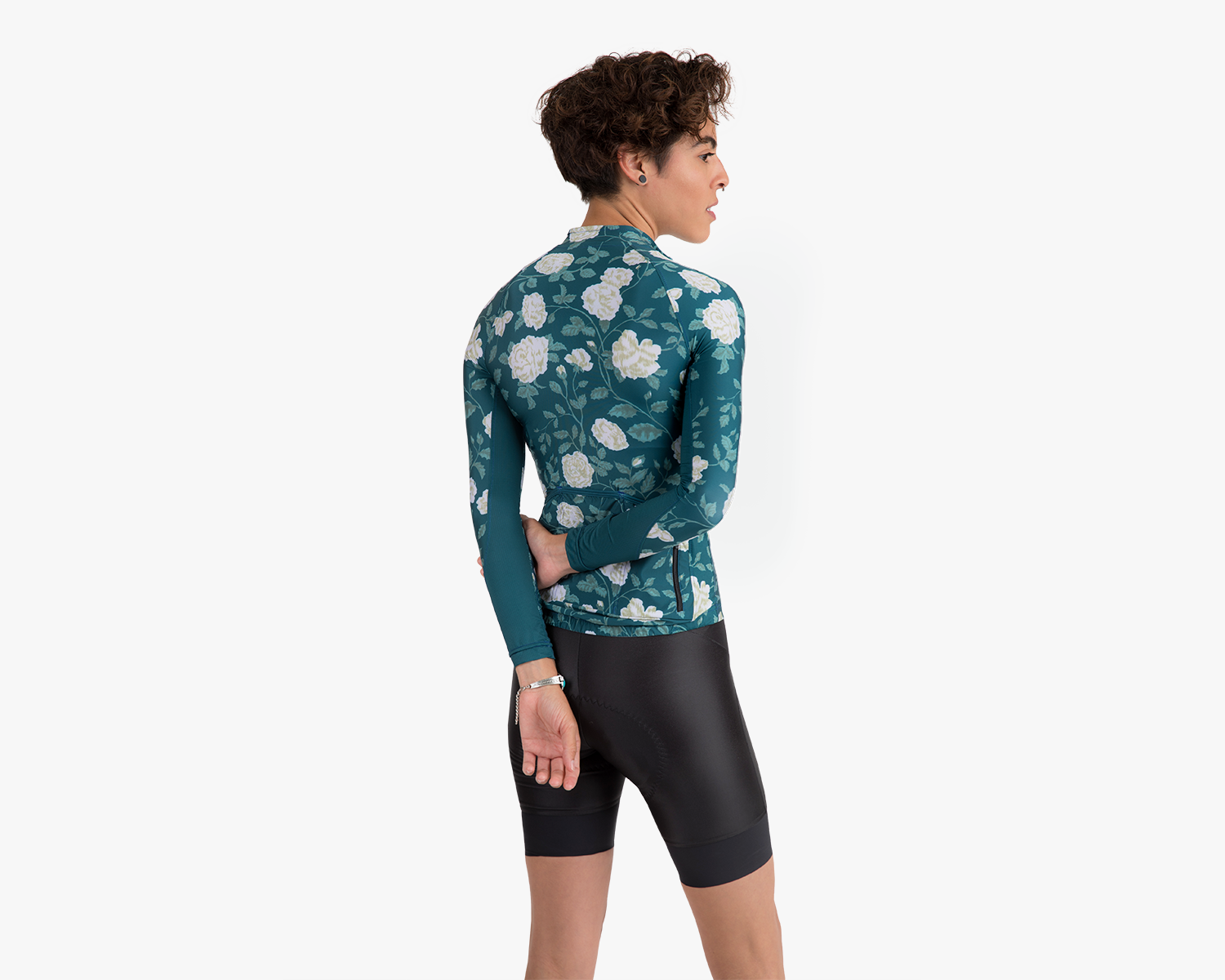 summer weight long sleeve cycling jersey