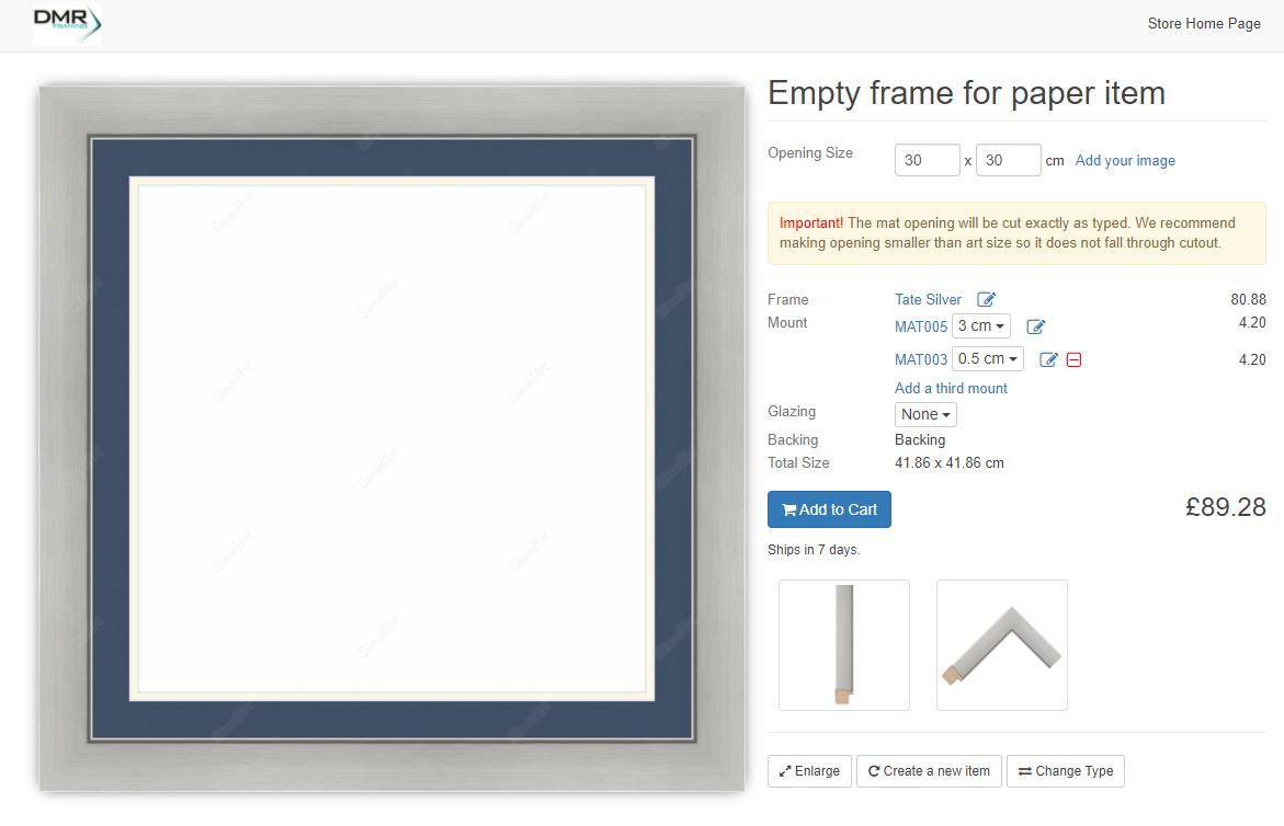 Picture Framing Online
