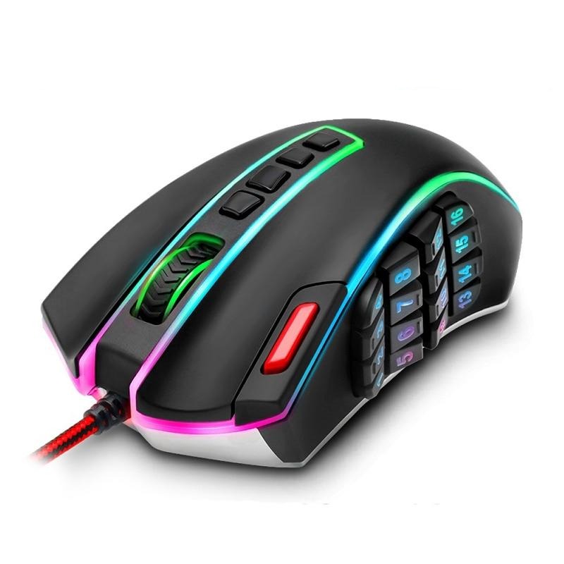Redragon Legend M990 Wired RGB Gaming Mouse 24 Buttons – RankUp Gaming