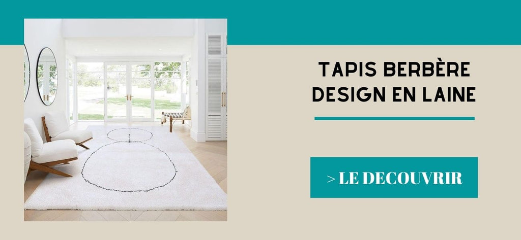 Tapis Berbère Design Laine
