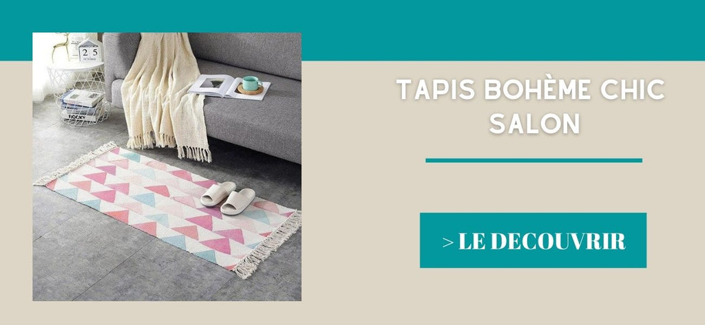 Tapis Bohème Chic Salon