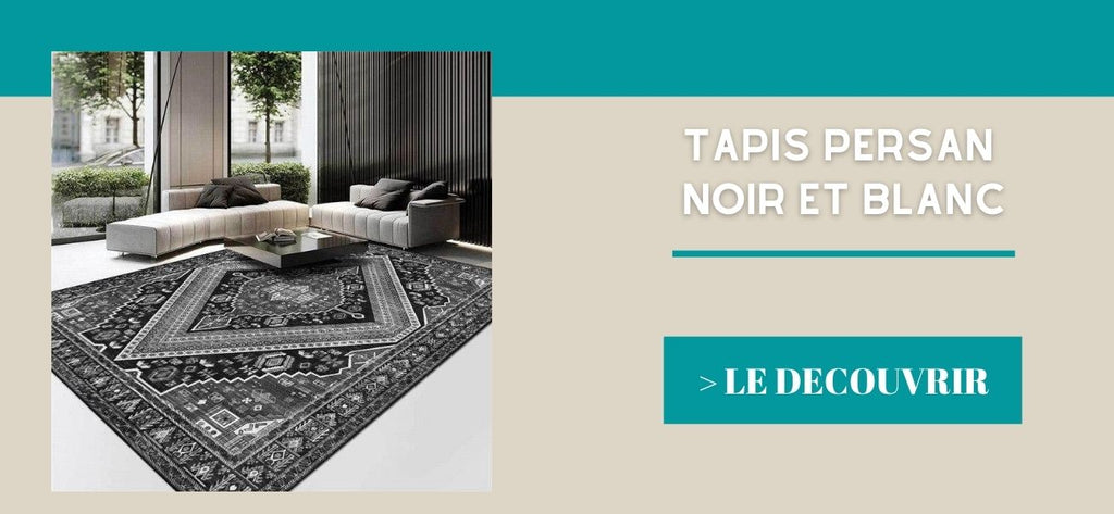 Tapis Persan Noir