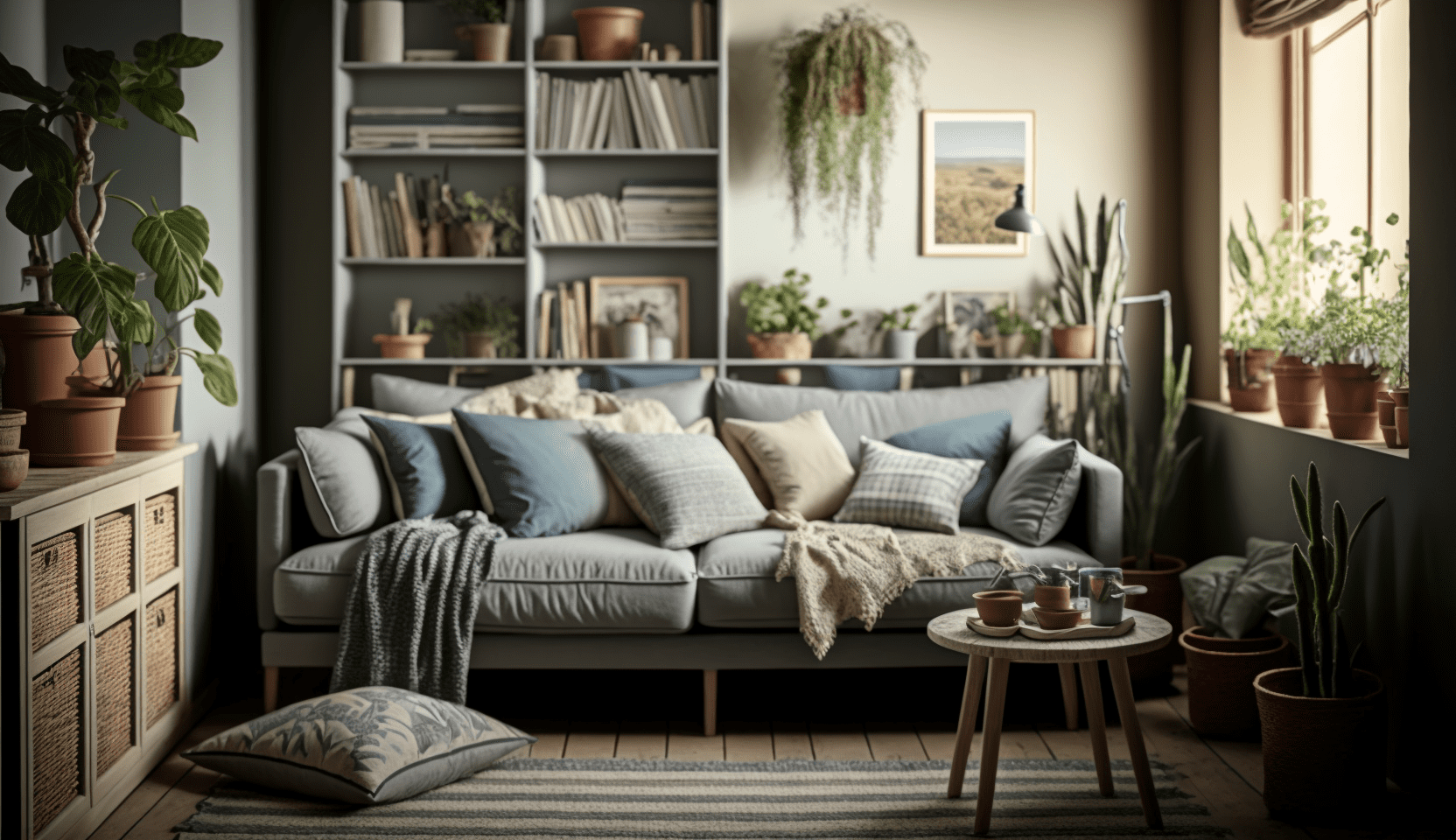 tapis de salon pour canapé gris
