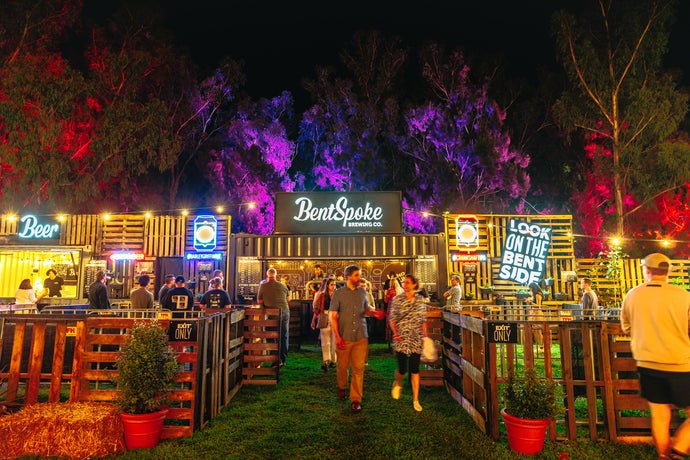 The BentSpoke Beer Garden has returned for Enlighten Festival! – BentSpoke  Brewing Co